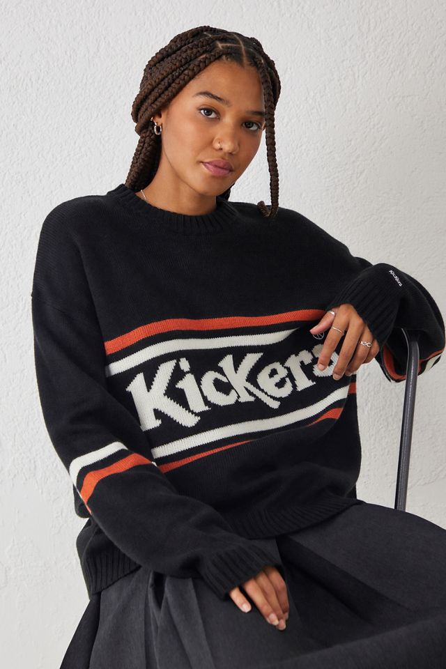Kickers UO Exclusive Black Logo Knit Jumper #1