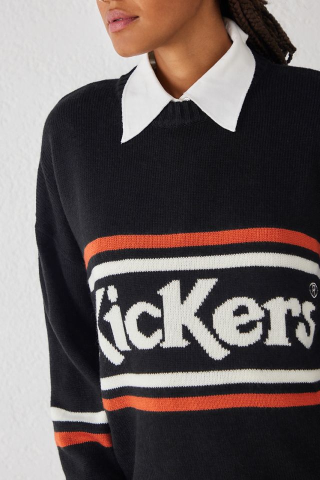 Kickers UO Exclusive Black Logo Knit Jumper #2