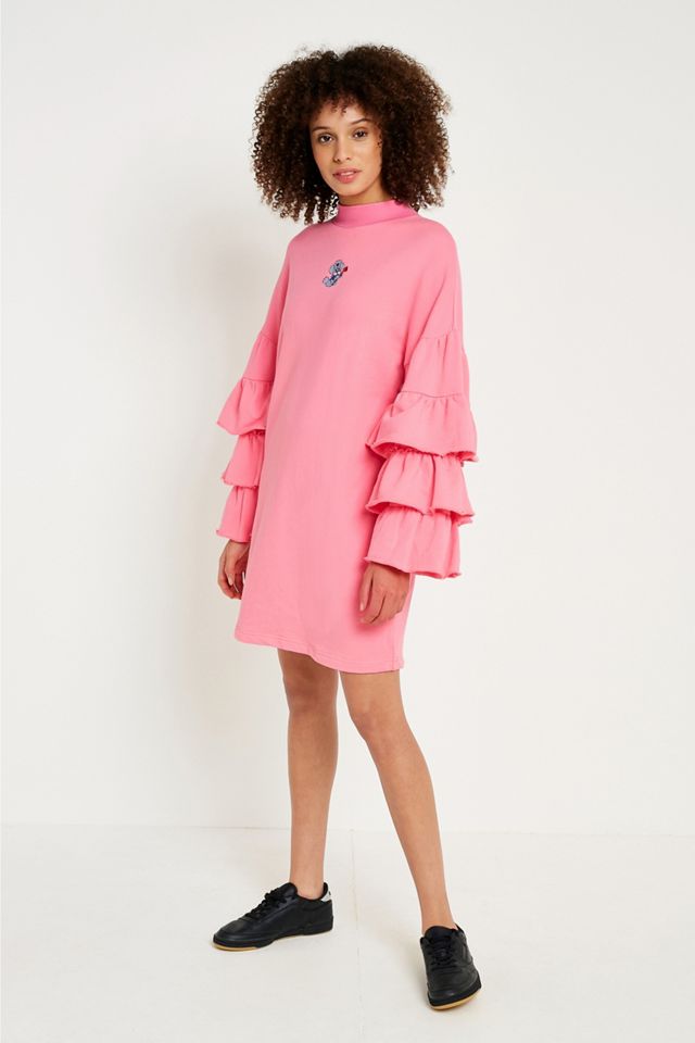 Lazy Oaf Puppy Frills Pink Jumper #4