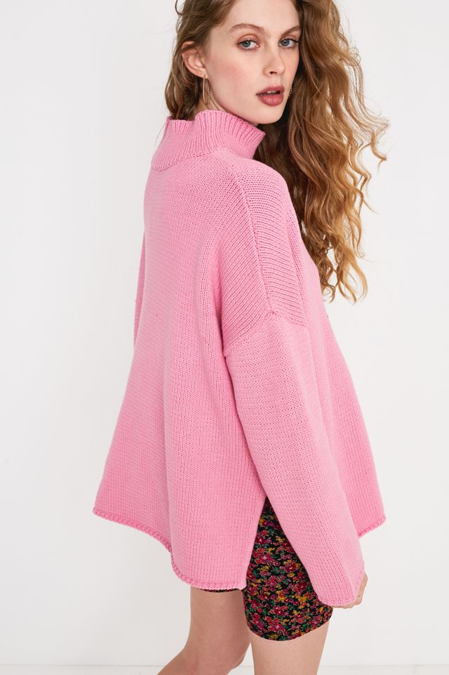 Lazy Oaf Bunny Funnel Neck Jumper #3