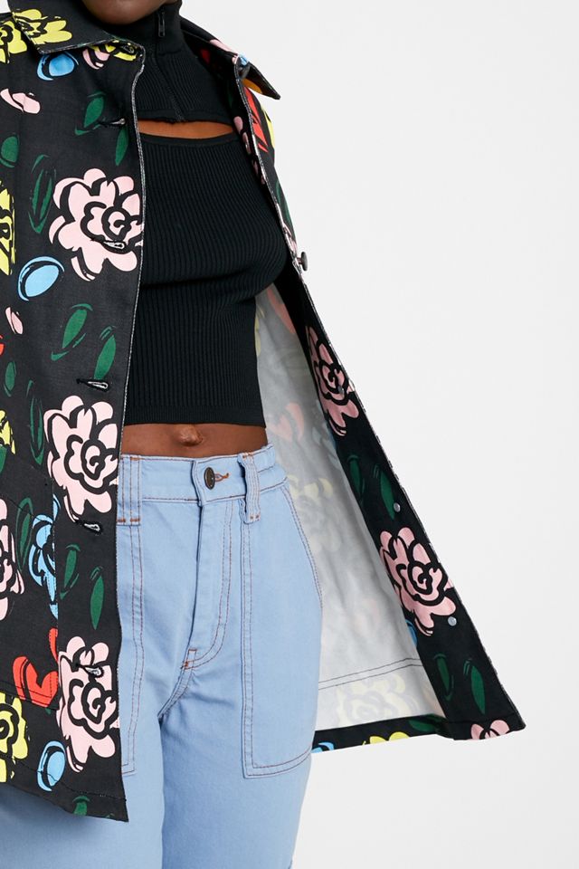 Lazy Oaf – Blumige Arbeiter-Jacke #1