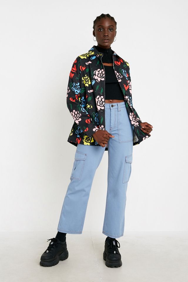 Lazy Oaf – Blumige Arbeiter-Jacke #2