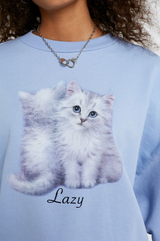 Lazy Oaf First Date Girocollo Felpa #1