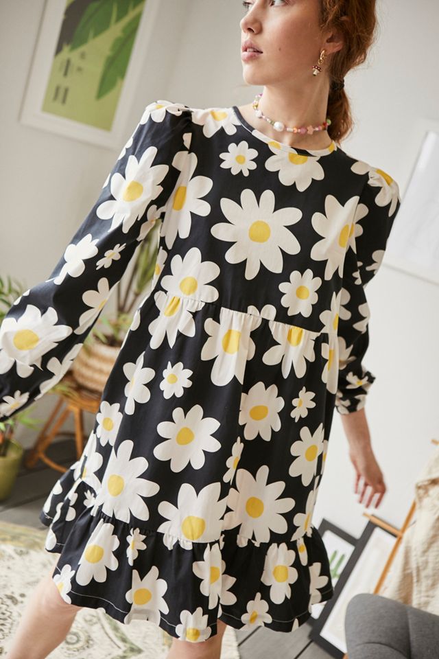 Lazy Oaf Daisy Chain Smock Dress