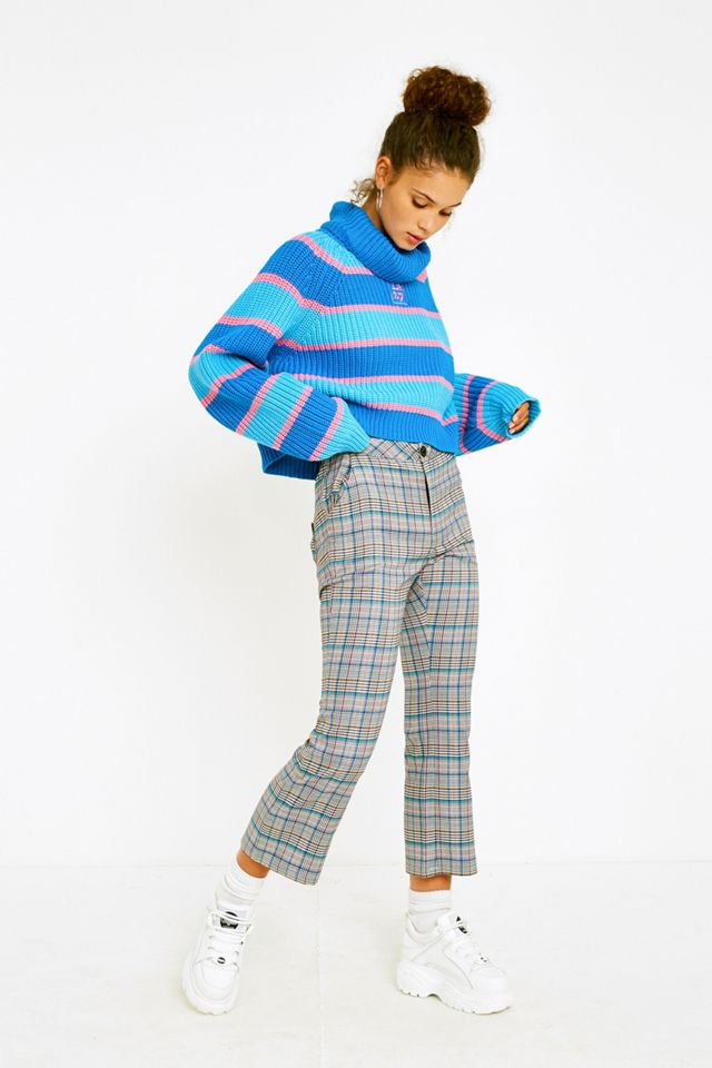 Lazy Oaf Stripe Roll Neck Jumper #4