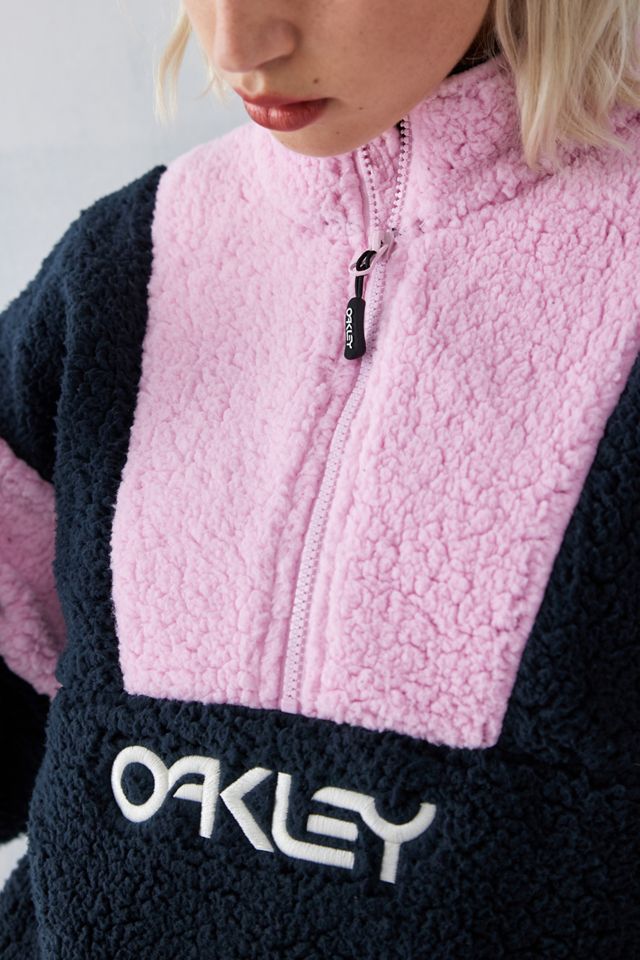 Oakley Black & Pink Tnp Ember Half-Zip Fleece #1