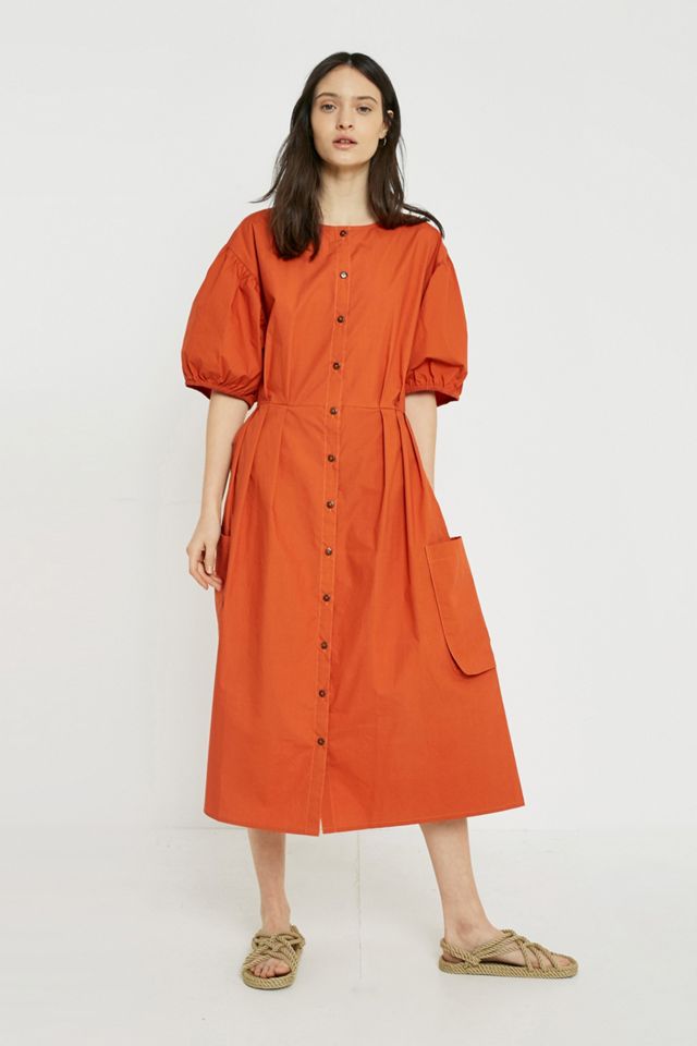 LF Markey Oliver Terracotta Dress #1