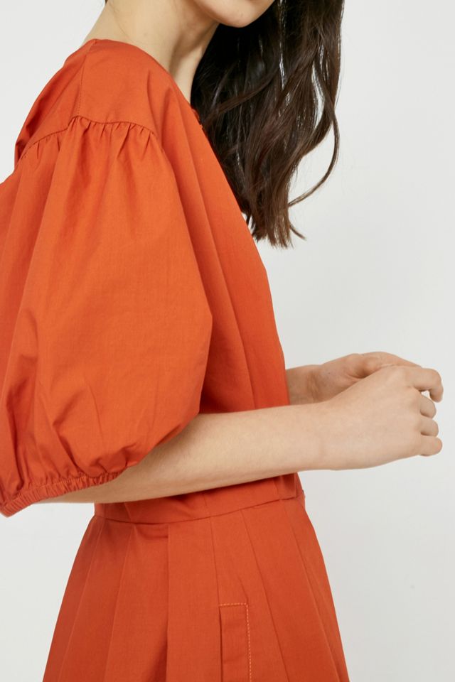 LF Markey Oliver Terracotta Dress #4