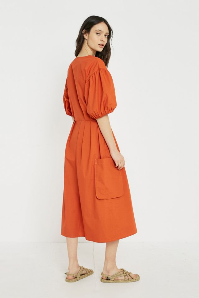 LF Markey Oliver Terracotta Dress #5
