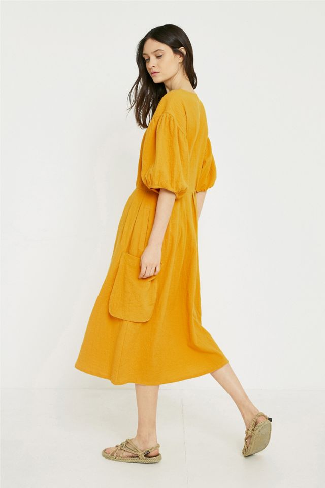 LF Markey Oliver Mustard Dress #5