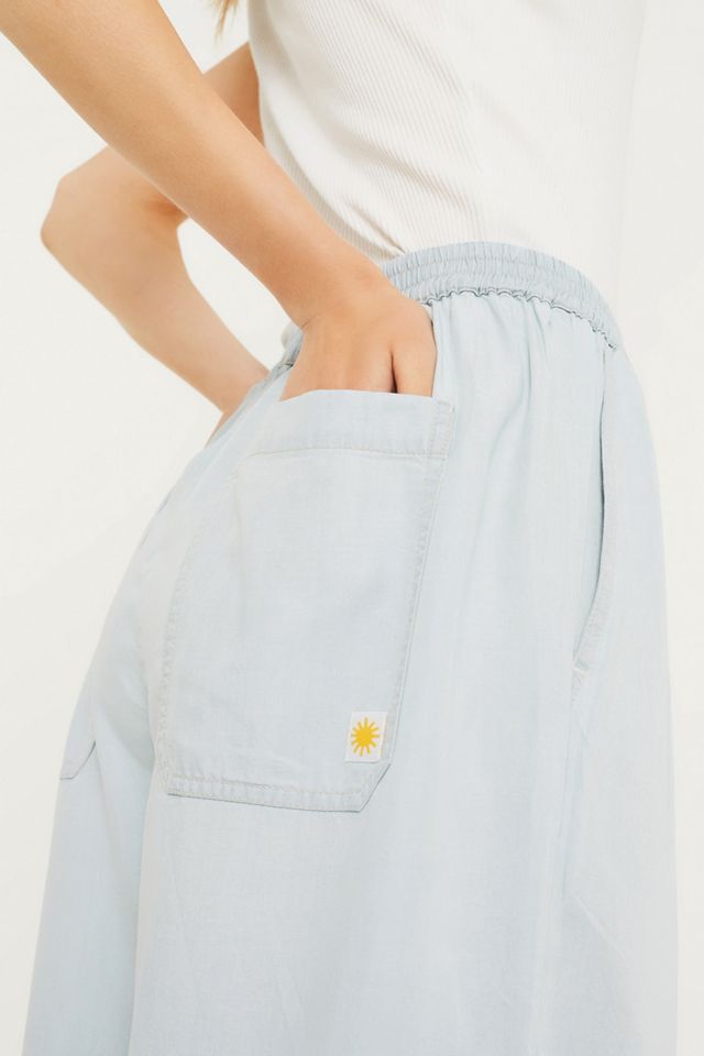 LF Markey Lachie Pantaloni Chambray a gamba larga #2