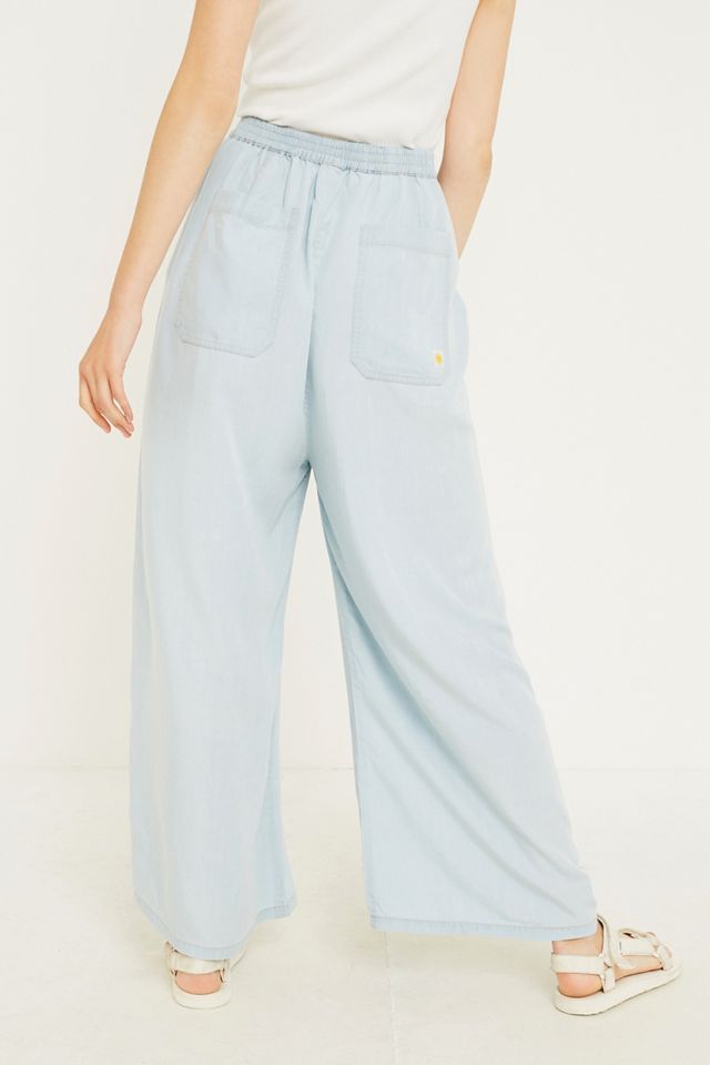 LF Markey Lachie Pantaloni Chambray a gamba larga #3