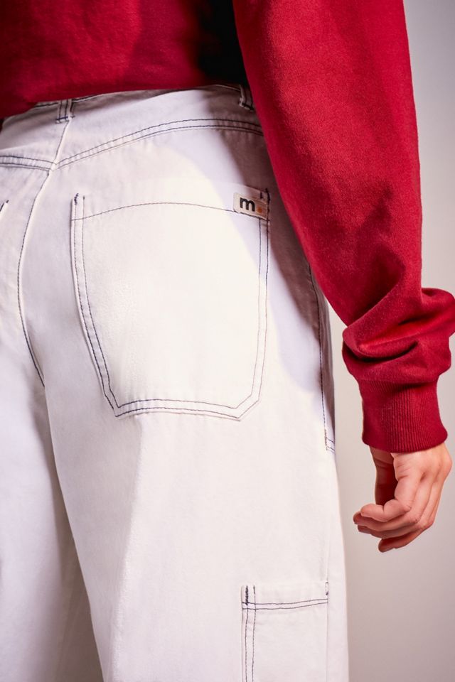 Markey by LF Markey Ecru Carpenter Trousers #4