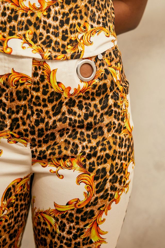 MIAOU X Urban Outfitters - Pantalon Morgan imprimé léopard, exclusivité UO  #1