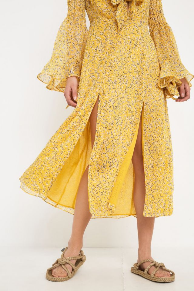 The east order ry midi dress top