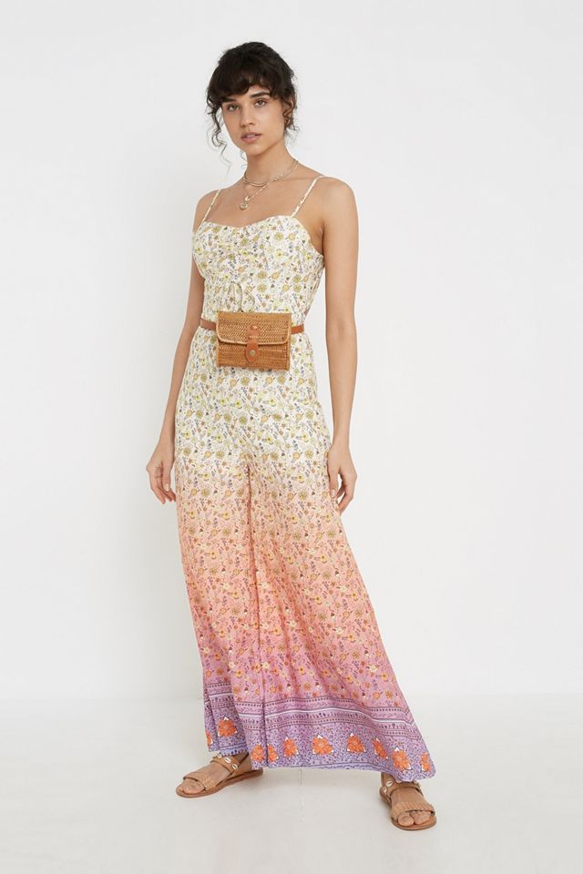 Kiss The Sky Floral Ombre Jumpsuit | Urban Outfitters UK