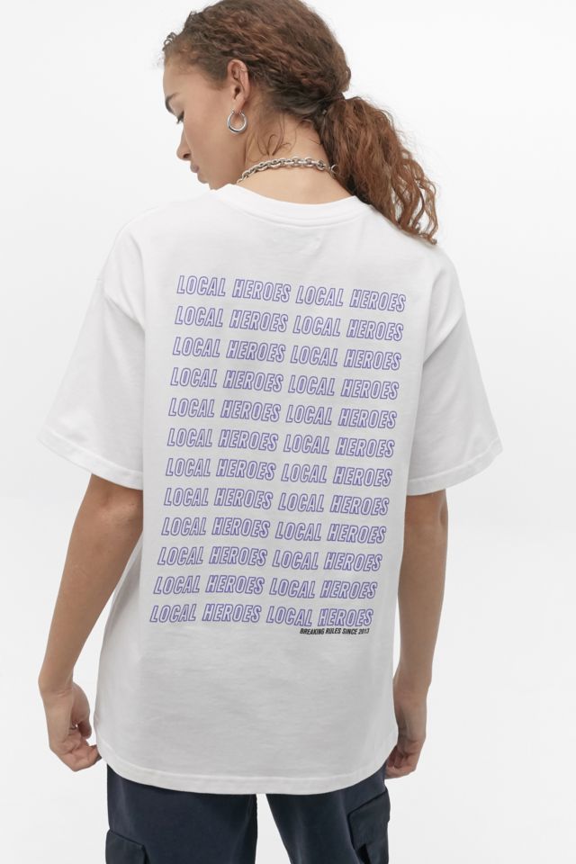 Local Heroes Oversized Graphic T Shirt