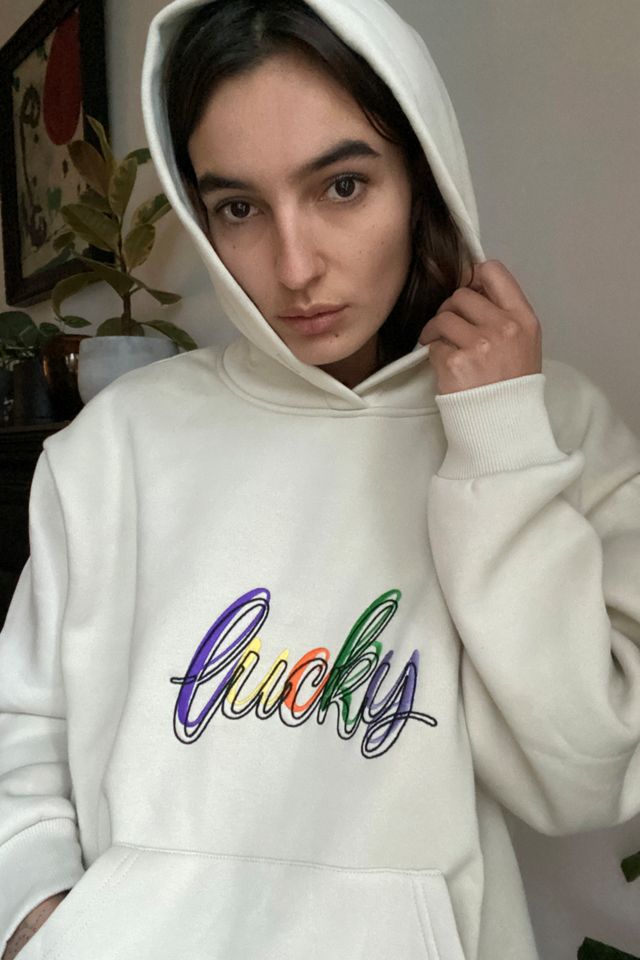 Local Heroes - Sweat à capuche Lucky crème  #1