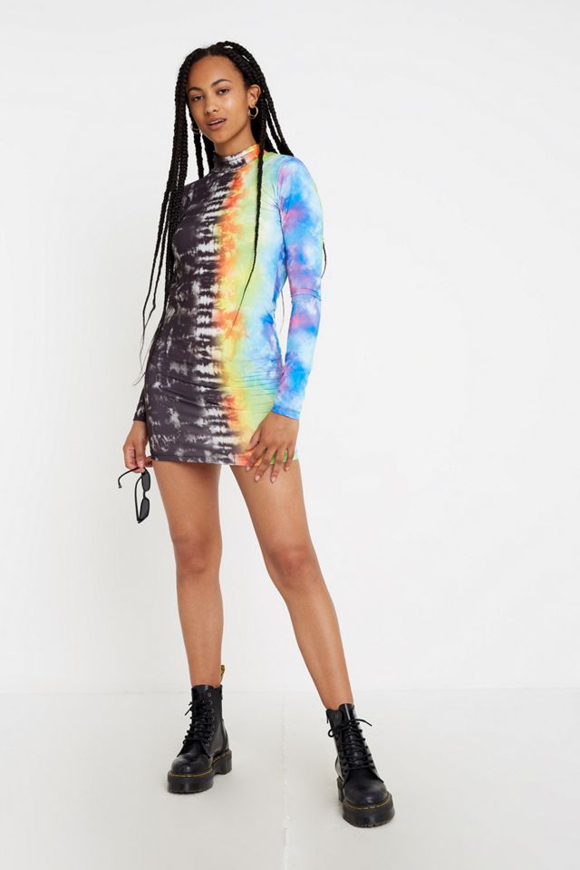 Jaded London - Mini robe à découpe effet tie and dye #3