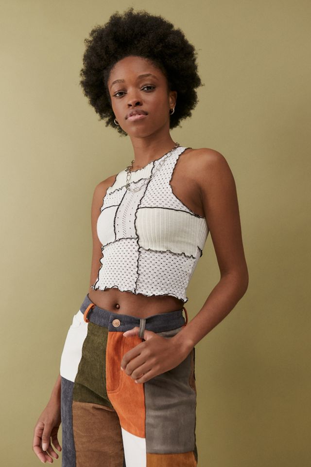 Jaded London Panel High Neck Top #2