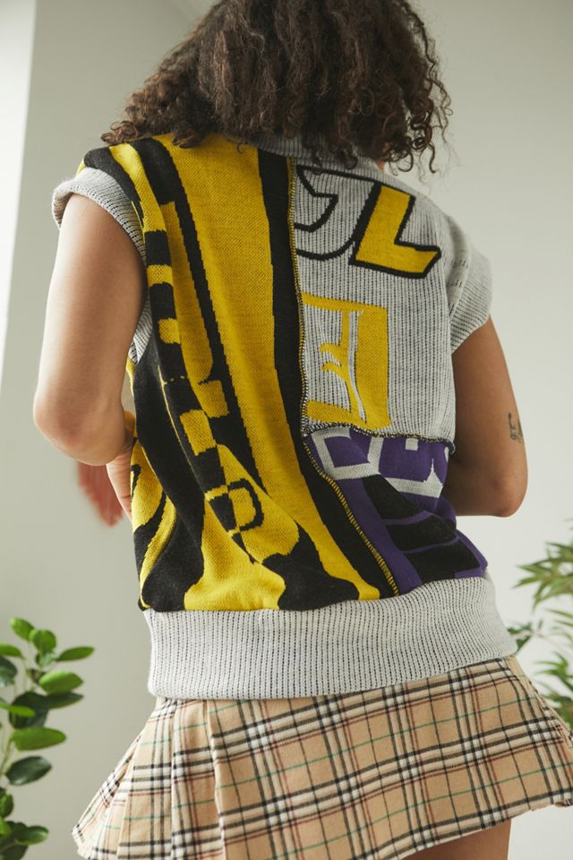 Knitted Vest Jaded London Sweater Vest Jaded London Collegiate
