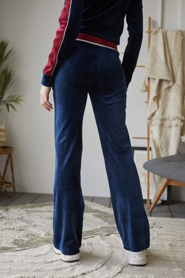 Jaded London Navy Velour Joggers | Urban Outfitters UK