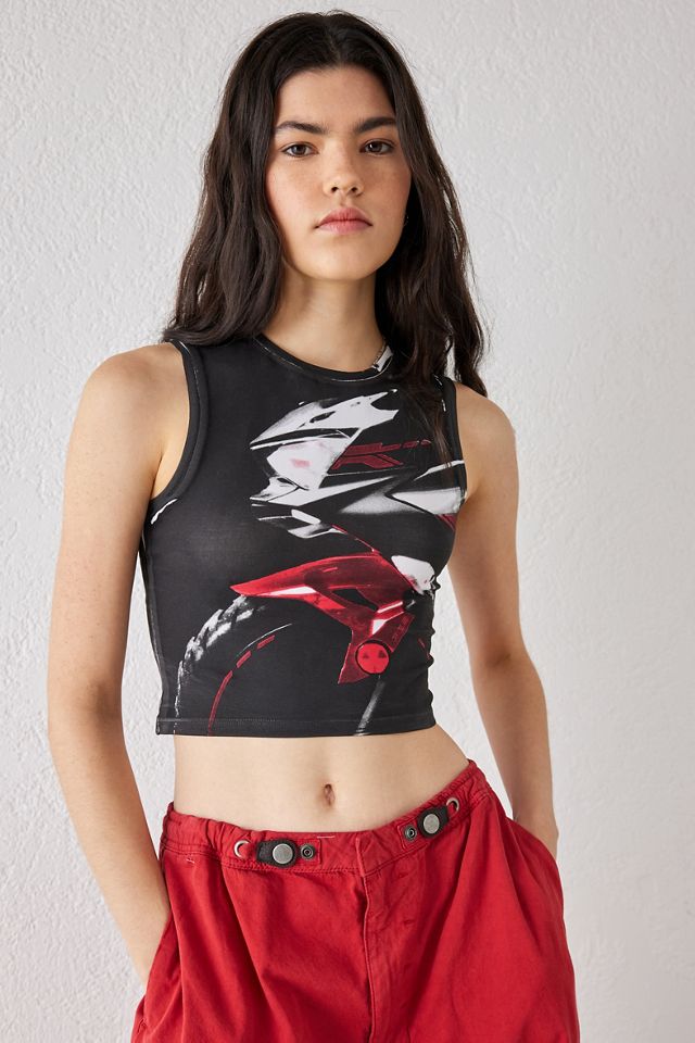 Jaded London In The Fast Lane Tank Top | Urban Outfitters UK