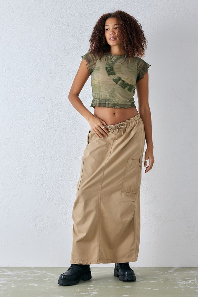 Jaded London Double Layer Mesh Top | Urban Outfitters UK