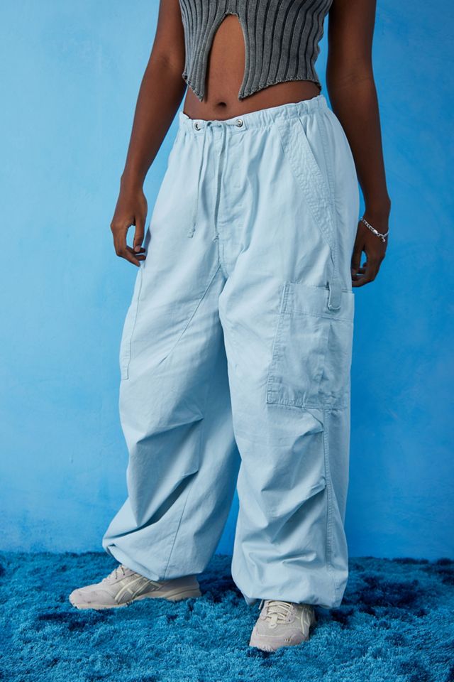 Jaded London Ice Blue Tech Cargo Pants Urban Outfitters UK