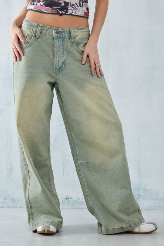 Jaded London Tinted Light Wash Colossus Jeans