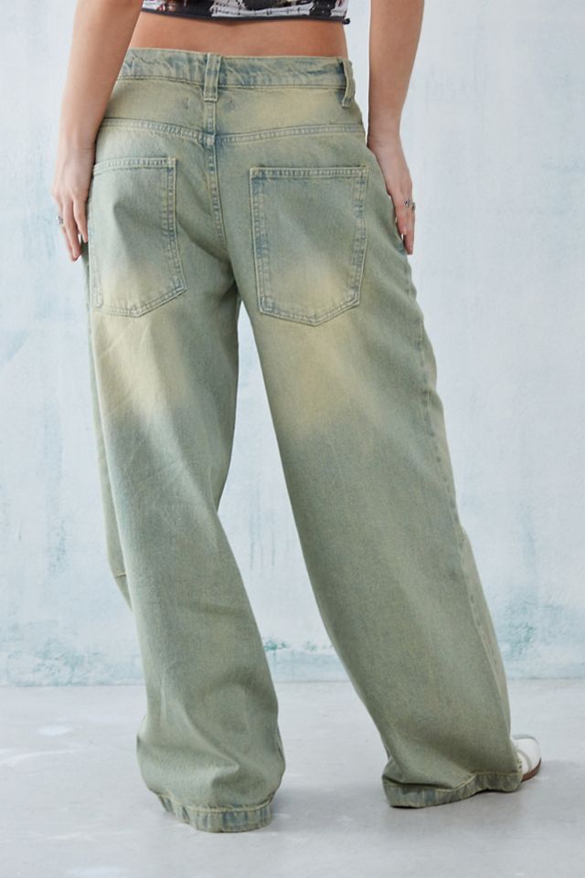 Jaded London Tinted Light Wash Colossus Jeans #3