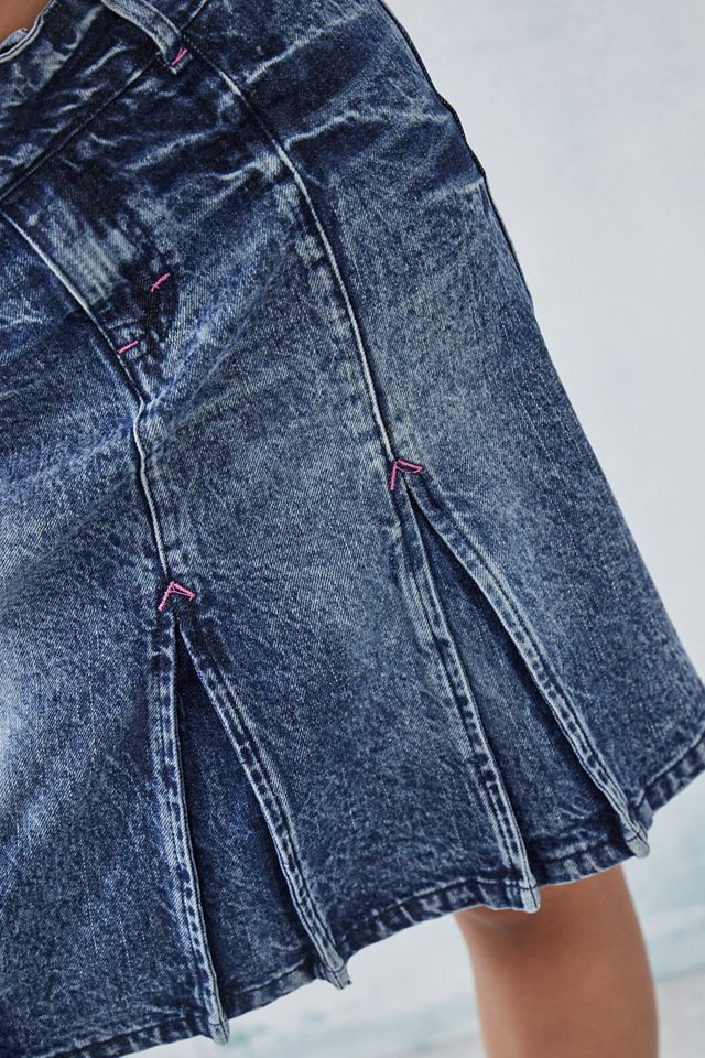 Jaded London The Hills Denim Midi Skirt #2