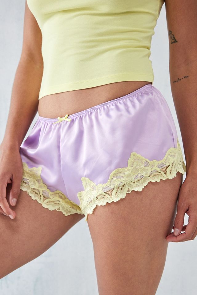 Jaded London Sugar Lace Satin Shorts | Urban Outfitters UK