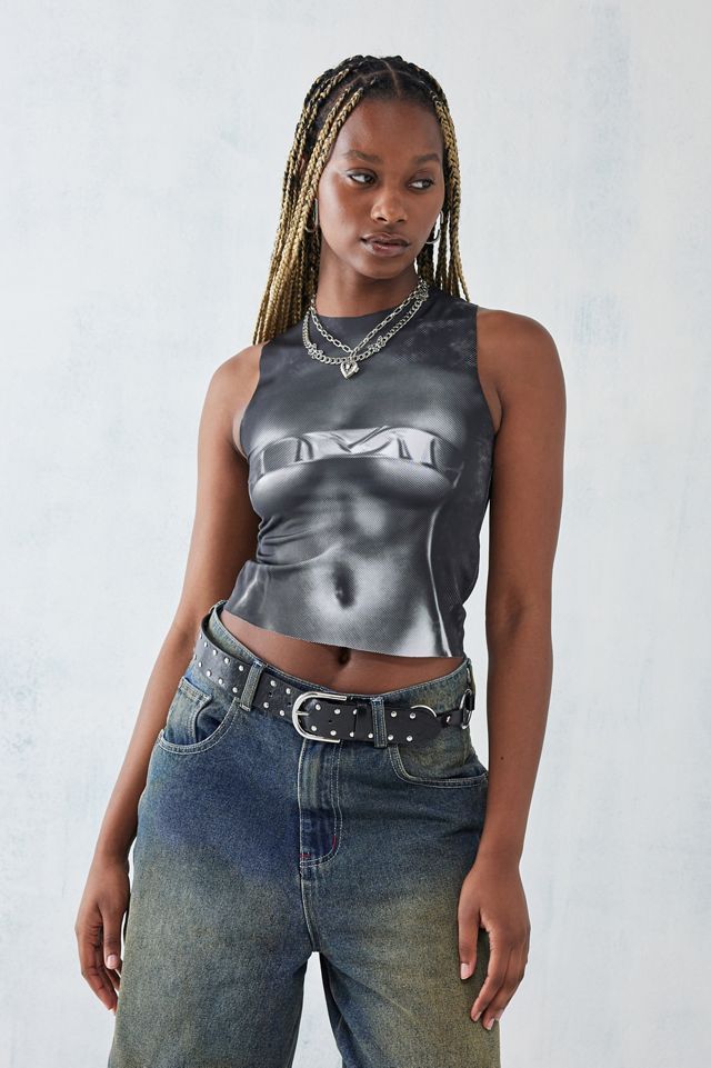 Jaded London Stick It Illusion Vest #1