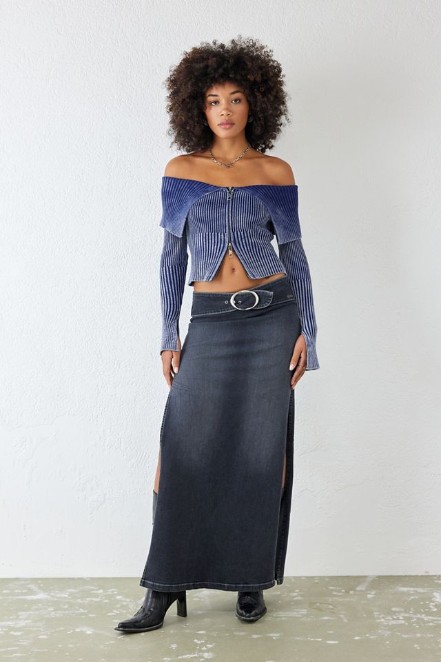 Jaded London Tribeca Ribbed Knit Cardigan #1