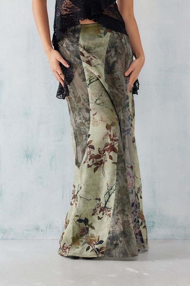 Jaded London Maxi gonna a pannelli Asteria #1
