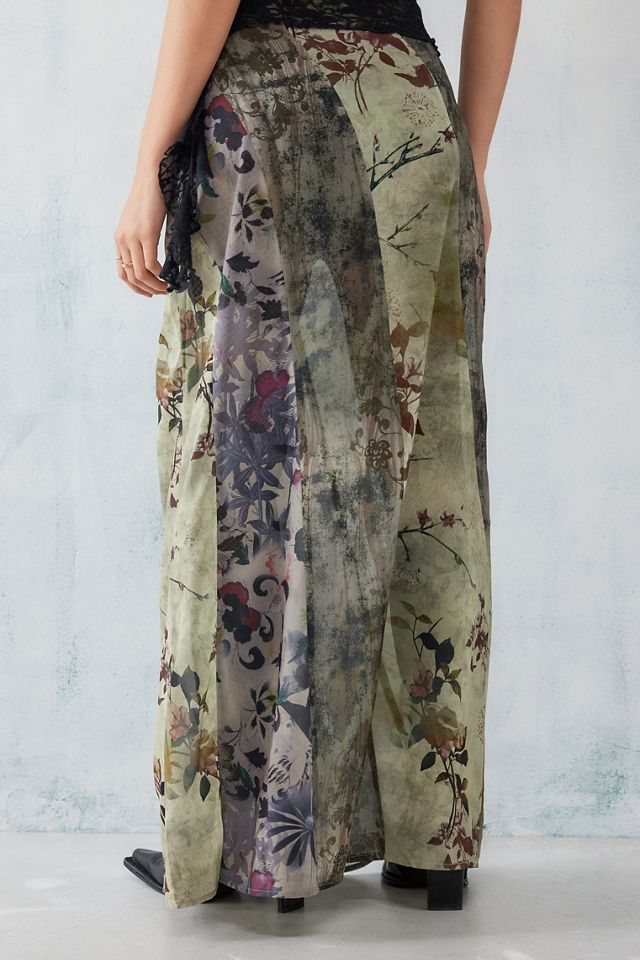 Jaded London Maxi gonna a pannelli Asteria #3