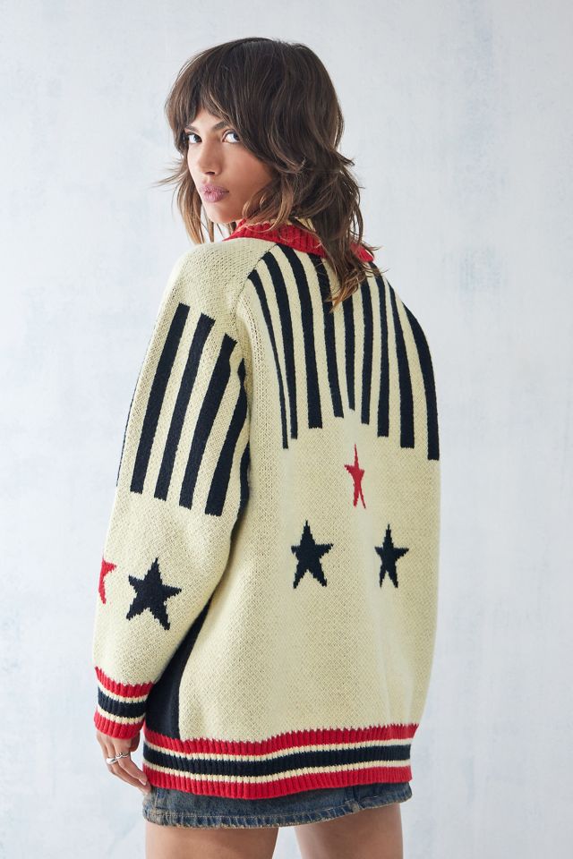 jaded London ニット　アウター Scrape Knit Hoodie | Jaded London