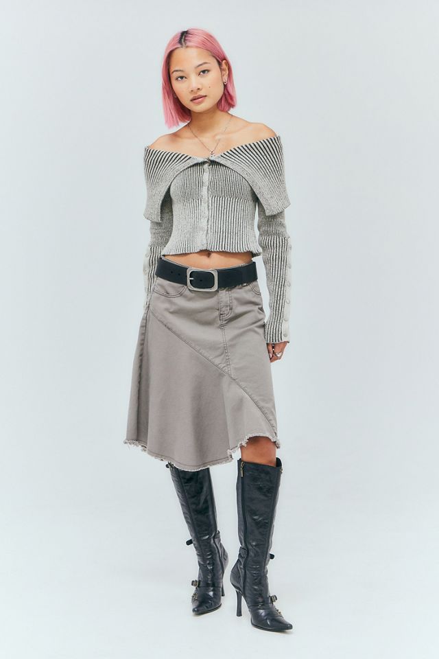 Jaded London Kensu Off-The-Shoulder Knit Top | Urban