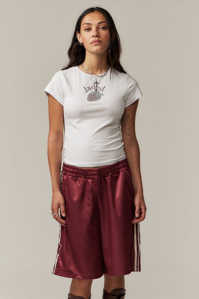 Jaded London Longline Football Shorts | Urban Outfitters UK