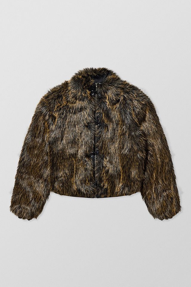 Jaded London Mendoza Faux Fur Jacket | Urban Outfitters UK Jaded London Mendoza Faux Fur Jacket | Urban Outfitters UK