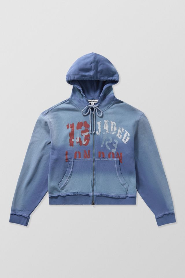 Jaded London Distressed Graphic Hoodie | Urban Outfitters UK