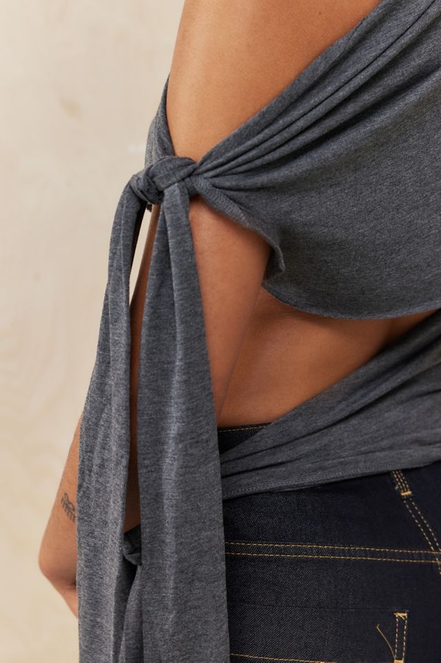 Jaded London Double Knotted Jersey Top #3