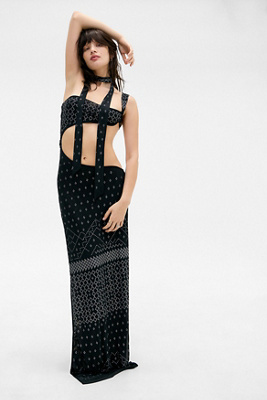 Jaded London Asymmetric Maxi Dress | Urban Outfitters UK