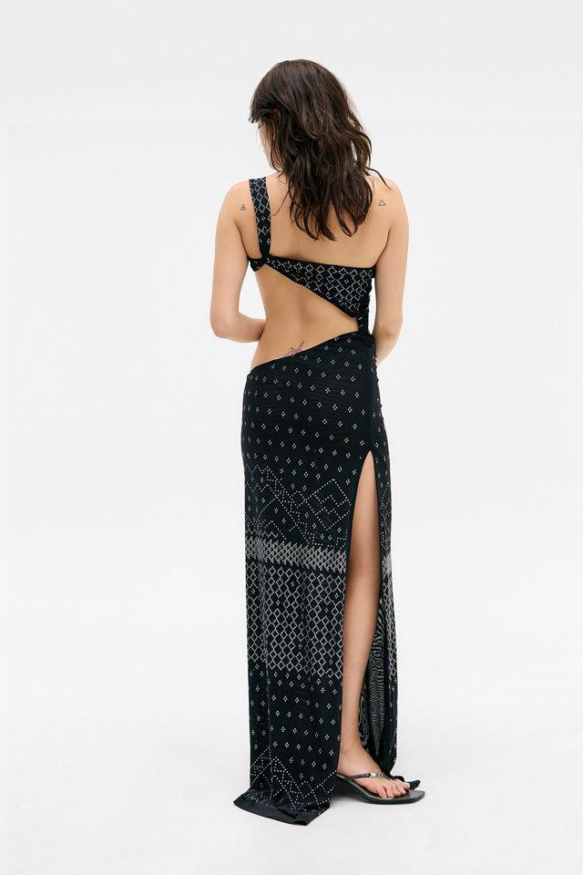 Jaded London Asymmetric Maxi Dress #2