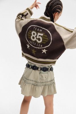 Veste Bomber en Maille Jaded London