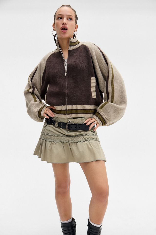 Jaded London Knit Bomber Jacket #5