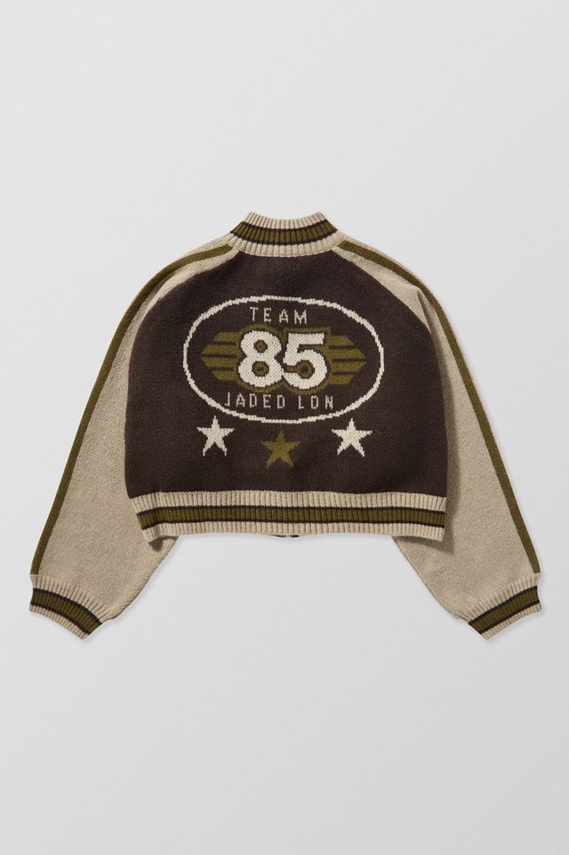Jaded London Knit Bomber Jacket #7