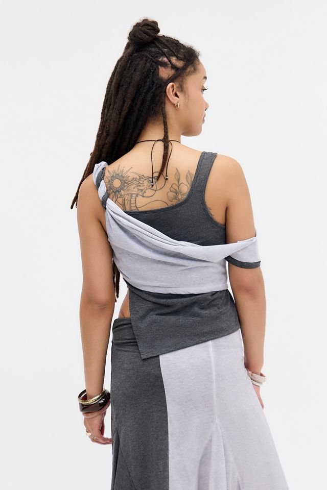 JADED LONDON/Theodora Asymmetric トップ Tシャツ Theodora Asymmetric Top | Jaded London | Clothing