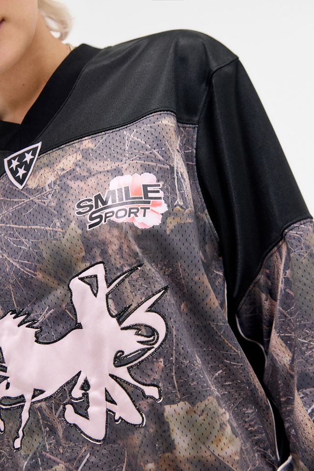 Camiseta Camuflaje Árbol Camo Resident Hockey de Jaded London